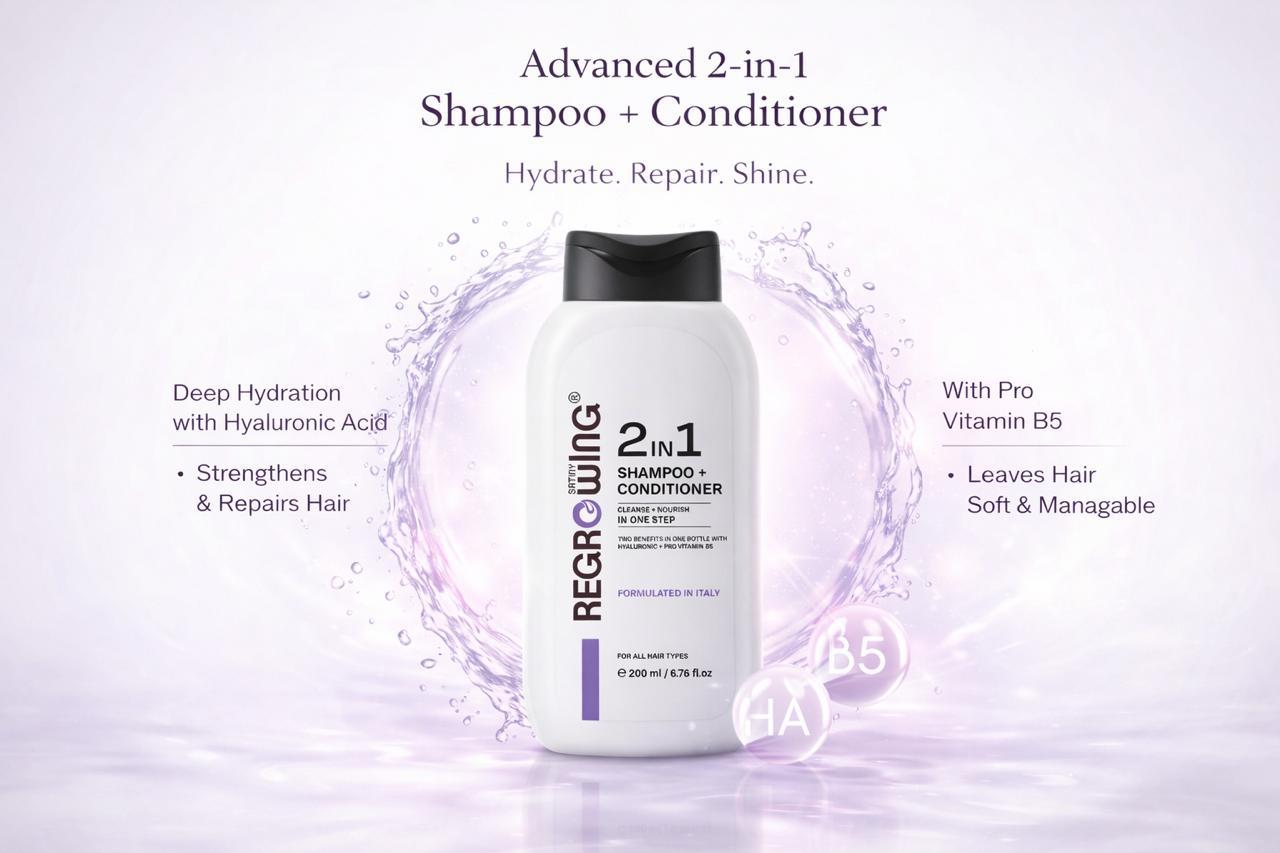 Regrowing 2-in-1 Advanced Shampoo + Conditioner