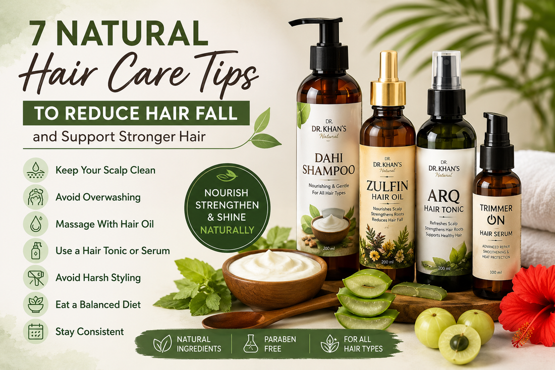 7 Natural Hair Care Tips to Reduce Hair Fall and Support Stronger Hair