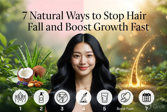 7 Natural Ways to Stop Hair Fall and Boost Growth Fast