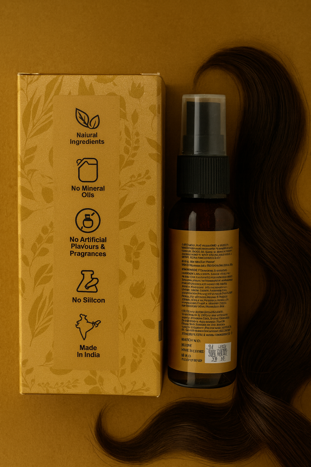 Dr. Khan ARQ Hair Tonic – Ayurvedic Hair Growth Serum for Hair Fall Control