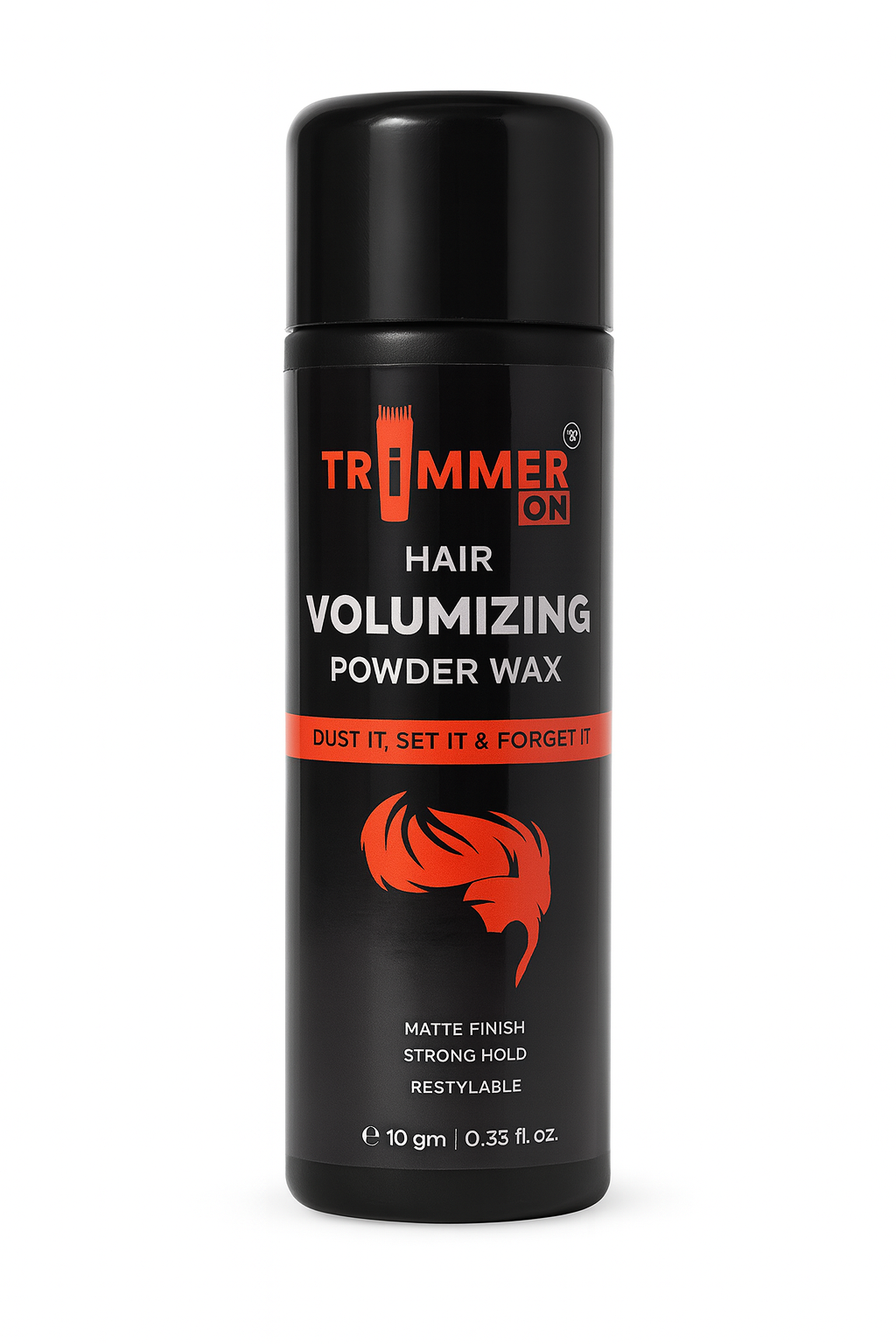 Trimmer On Hair Volumizing Powder Wax – Strong Hold, Matte Finish & Instant Volume (10g)