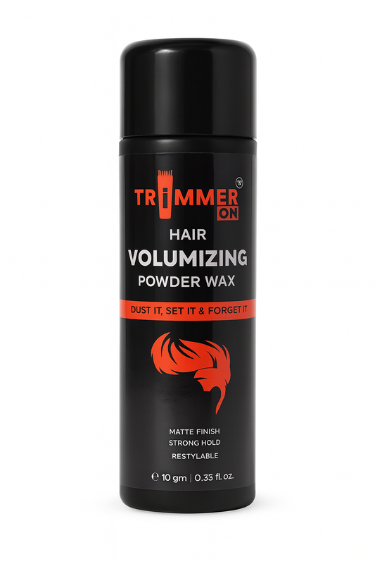 Trimmer On Hair Volumizing Powder Wax – Strong Hold, Matte Finish & Instant Volume (10g)