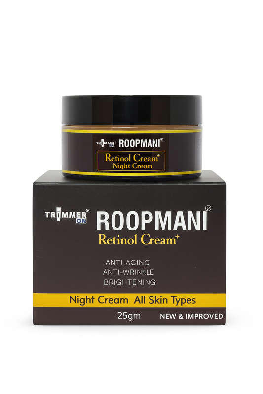 Roopmani Retinol Night Cream – Anti-Aging, Anti-Wrinkle & Brightening Formula (25gm)