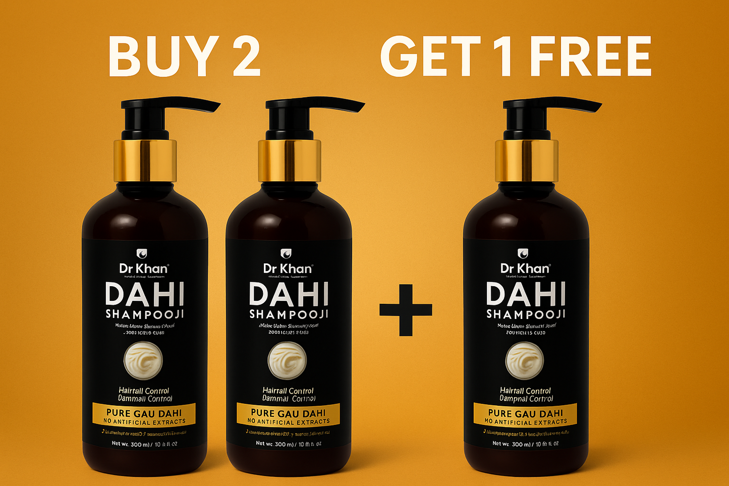 Dahi Shampoo: Buy 2 Get 1 FREE