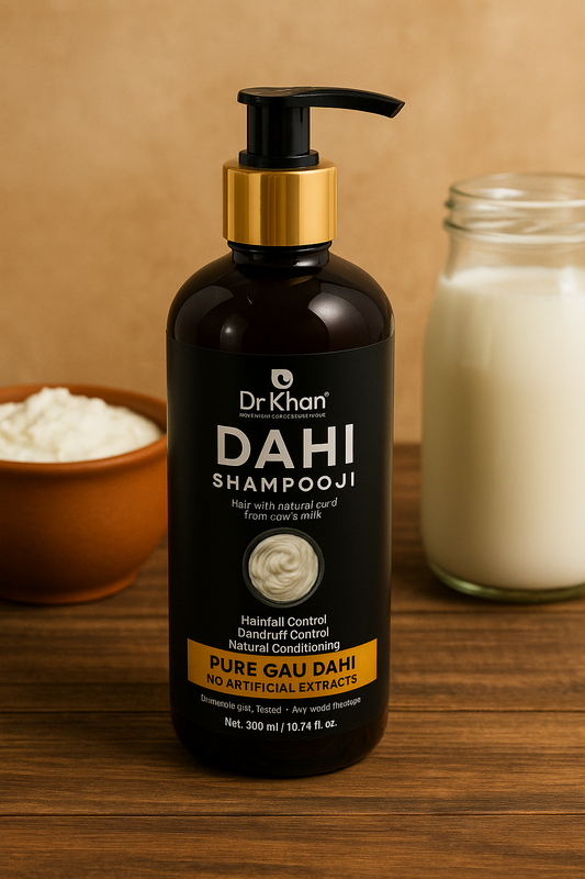 Dr Khan Dahi Shampoooji with Pure Gau Dahi – 300ml