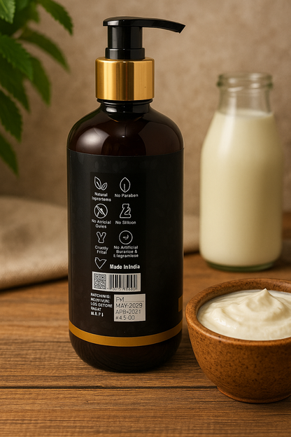 Dr Khan Dahi Shampoooji with Pure Gau Dahi – 300ml