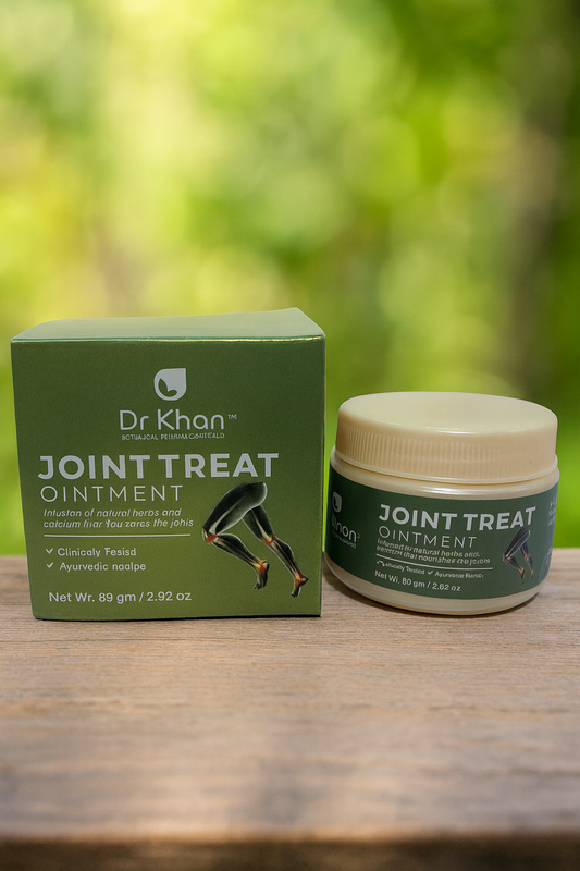 Dr Khan Joint Treat Ointment with Natural Herbs & Calcium – 89g
